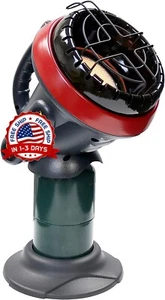 Calentador de propano seguro para interiores, mediano, negro/rojo Nuevo 2023 - Picture 1 of 8