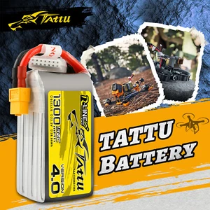 Tattu R-Line 1300mAh 22.2V 130C 6S Lipo Battery XT60 Plug For FPV RC Helicopter - Picture 1 of 5