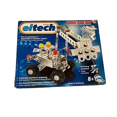 Eitech Germany Deluxe  Metal Construction Building Set Toy C64 - Image 1 of 4