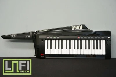 Korg RK-100S Black Keytar 37 Key Shoulder Keyboard & Synthesiser W/ MIDI & Case  - Image 1 of 4