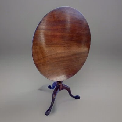 Antique Federal Mahogany Tilt Top Breakfast Table, C 1800 - Image 1 of 4