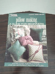 Leisure Arts Pillow Making A Guide For Beginners, No 1265, 1990 - Picture 1 of 8