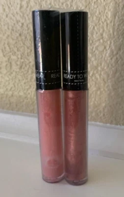 LISTO PARA USAR NEW YORK DESNUDO MELOCOTÓN Y ÁNGEL ROSA BRILLO DE LABIOS NUEVO PAQUETE SELLADO Foto 1 de 4