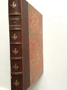 Honoré de Balzac. Pierrette. Le curé de Tours. Edition cuir 1900. - Imagen 1 de 3