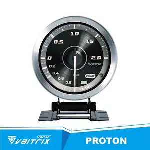 60mm stepper motor Gen2 Gauge BOOST TURBO 2BAR Meter For PROTON - Picture 1 of 9
