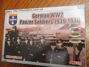 Orion #72058 WWII German Panzer Soldiers 1/72 48 Figure 12 Pose in Gray - Picture 1 of 2