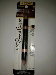 L'Oreal Brow Stylist Brow Raiser Highlighter Duo Shimmer & Matte LIGHT PALE 615  - Picture 1 of 3