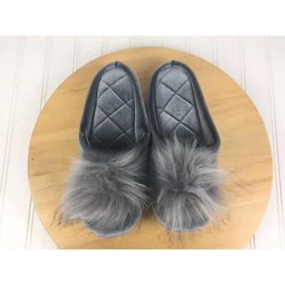 Zapatillas INC Gris Pom Mujer Medianas (7-8) NUEVAS International Concepts Foto 1 de 4