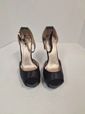 Tacones Altos Qupid, Mujer 8, Puntera Abierta, Hebilla, Estrás, Jezabel, Club  Foto 1 de 4