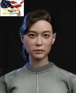 1/6 female head sculpt ponytail for Phicen hot toys 12" figure worldbox ❶USA❶ - Picture 1 of 2
