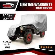 Willys CJ2A 5 Layer Sport Utility Car Cover Outdoor Water Proof Rain Sun Willy's