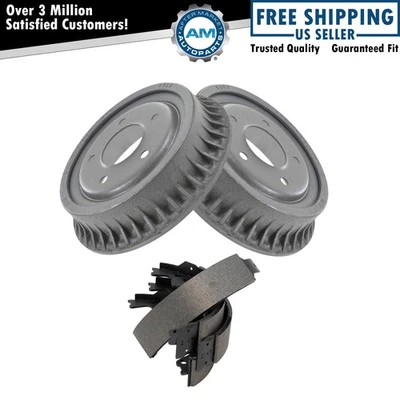 Комплект задних тормозных барабанов и башмаков левый левый левый левый и правый правый для фургона 95-02 Astro Safari - Изображение 1 из 4