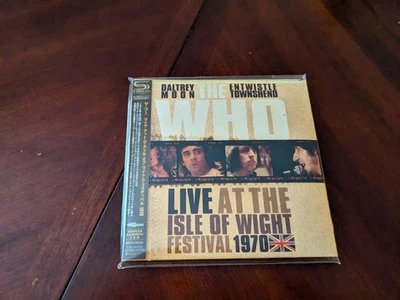 THE WHO * Live at the Isle of Wight Festival 1970 2SHM-CD [ULTRA RARE] [MINT] Foto 1 de 3
