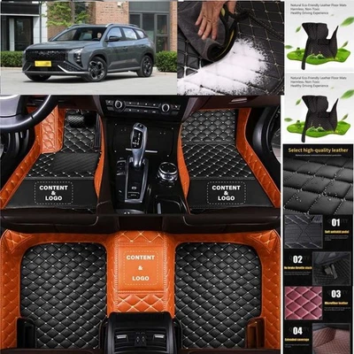 For Hyundai IX35 Car Floor Mats Luxury Waterproof Liners Carpets Cargo Custom Foto 1 de 4