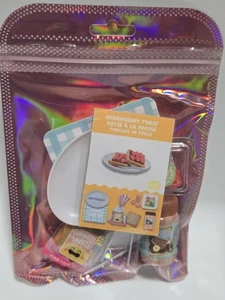 Miniverse Make It Mini Strawberry Toast - OPEN & UNMADE - Picture 1 of 1