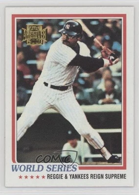 2001 Topps Archives Reggie Jackson #225 HOF - Image 1 of 2