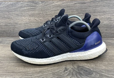 Adidas Ultra Boost 1.0 Retro OG Casual Sneakers Women’s Size 7.5 Black Purple - Image 1 of 4