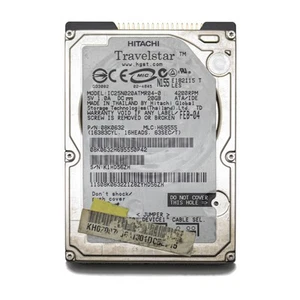 Hard Disk HDD IDE PATA 2.5" 20GB Laptop Computer EIDE Not Refurbished - Picture 1 of 3