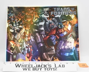 Botcon #2 Dream Wave Comics G1 Transformers Holigraphic Cover Promo 2002 Hasbro - Picture 1 of 2