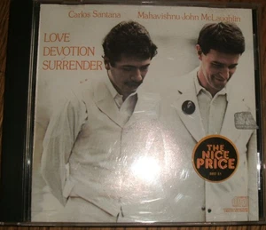 Love Devotion Surrender - Carlos Santana & Mahavishnu John McLaughlin Audio CD - Picture 1 of 1