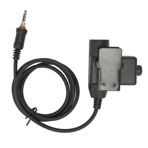 U94 PTT System Adapter 7.1mm Plug U94 PTT Throat Mic Headset For Verte Fit - Zdjęcie 1 z 24