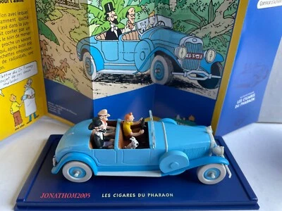 Atlas Collezione Tintin N°5 - Lincoln Torpedo Sigari Del Faraone Al 1/43 ° - Immagine 1 di 4