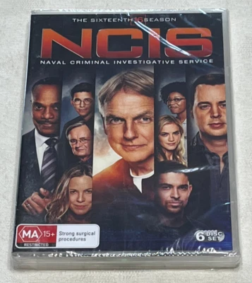 NCIS : The Sixteenth Season ( 16 ) - 6 Disc DVD Boxset - New & Sealed - Image 1 of 3