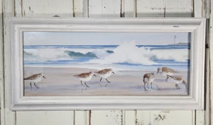 Framed Piper's Feast Signed by Jacqueline Penney 11" x 23" - Picture 1 of 14