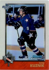 1998 Bowman Chrome CHL Refractors #47 Greg Kuznik