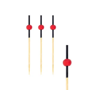 200x Fingerfood Spieße "Perle" aus Bambus 7cm - Bild 1 von 2