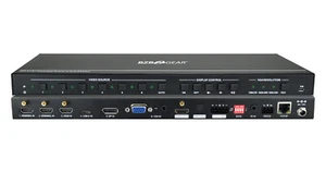 BZBEAR 6x1 Multiformat Präsentationsumschalter mit HDMI/VGA/USB-C BG-PHDUV6X1 - Bild 1 von 6