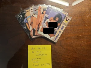 HOT SHOTS series DA VINCI 1996 complete PROTOTYPE subset of 9 cards - Picture 1 of 2