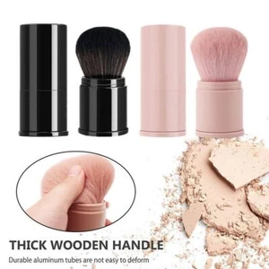 Portable Soft Foundation Blusher Face Powder Brush Makeup Telescopic Tool N R4C3 - Picture 1 of 12