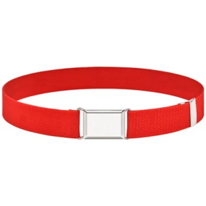 Boy Girls Pants Trousers Waist Strap Adjustable Stretch Waist Belt Easy Buckle ∂ - Picture 1 of 27