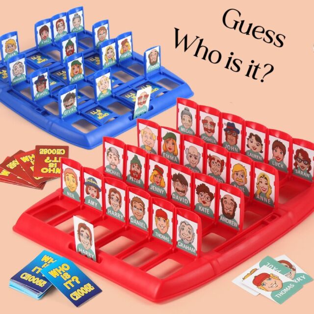 Games Hub “What's Their Name?” 2players Board Game age 6+