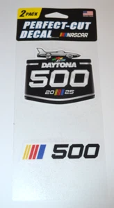 2025 Daytona 500 Decal 2-Pack Harley J Earl Trophy NASCAR - Picture 1 of 1