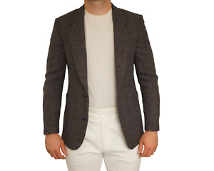 Men Harris Tweed Blazer Scottish Wool Pierre Cardin Size EU46 UK/US36 HD17