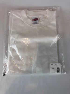 Camiseta Soffe Blanca Lisa Juvenil XL (18-20) NUEVA CON ETIQUETAS ENVÍO GRATUITO Foto 1 de 2