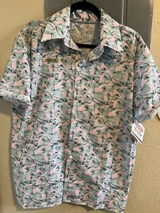 Stranger Things Jim Hopper Hawaiian Shirt Men's One Size Rubies Costume Cosplay - Bild 1 von 5