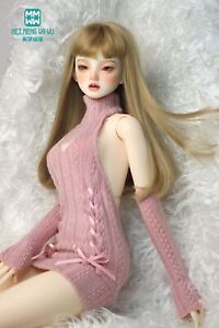 43-75CM BJD Doll clothes Fashion halter sweater dress, arm cover Girl's gift