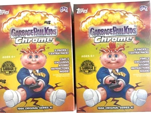 Cubo de basura Topps 2021 niños cromo caja bláster (lote de 2 cajas) - Imagen 1 de 1