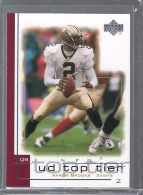 Aaron Brooks 2001 Upper Deck Top Tier Card #107 - Image 1 of 2