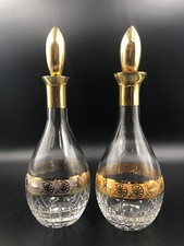 Bottiglia Whisky Liquori Cognac Brandy Caraffa Decanter In Vetro vintage 1 Litro