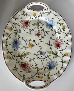 Vintage Hand-Painted Platter Signed Anfora Agueda Excel. Used Condition 12-3/4” - Picture 1 of 3