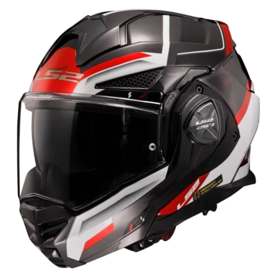 LS2 FF901 ADVANCE X ECE22.06 MODULAR ABATIBLE DELANTERO CASCO MOTO ESPECTRO ROJO Foto 1 de 3