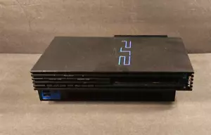 Sony PlayStation 2 PS2 FAT Konsolensystem schwarz (SCPH-39001) WIE TEILE REPARATUR - Bild 1 von 6