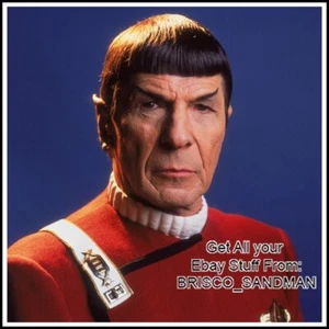 Fridge Fun Refrigerator Magnet STAR TREK "Captain Spock" Leonard Nimoy Portrait - Picture 1 of 6