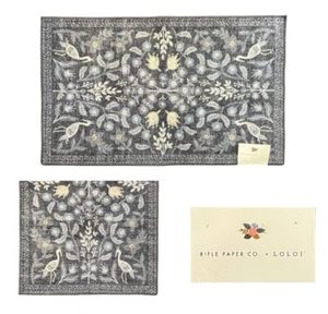 NWT - Rifle Paper Co. Loloi Runner Rug Nightingale Maison Collection 27” x 45” - Picture 1 of 5