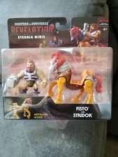 Masters of the Universe Revelation Fisto and Stridor Eternia Minis Vehicle Pack