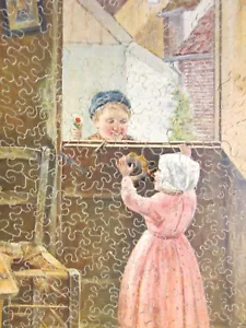 Rompecabezas 1900 Era PLAYMATES BÚFALO NY DOMINGO TIEMPOS Suplemento Niños en Ventana - Imagen 1 de 10